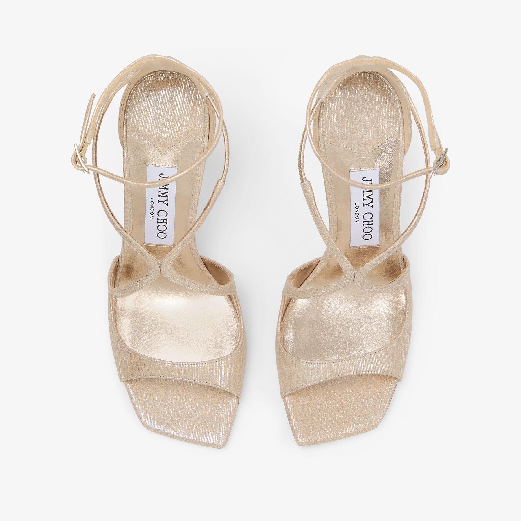 Jimmy★Choo(セールでサイズ限定)オシャレPraise/Nude Jimmy Choo - Dahlia Nude Glitter Platform Pump, 120mm