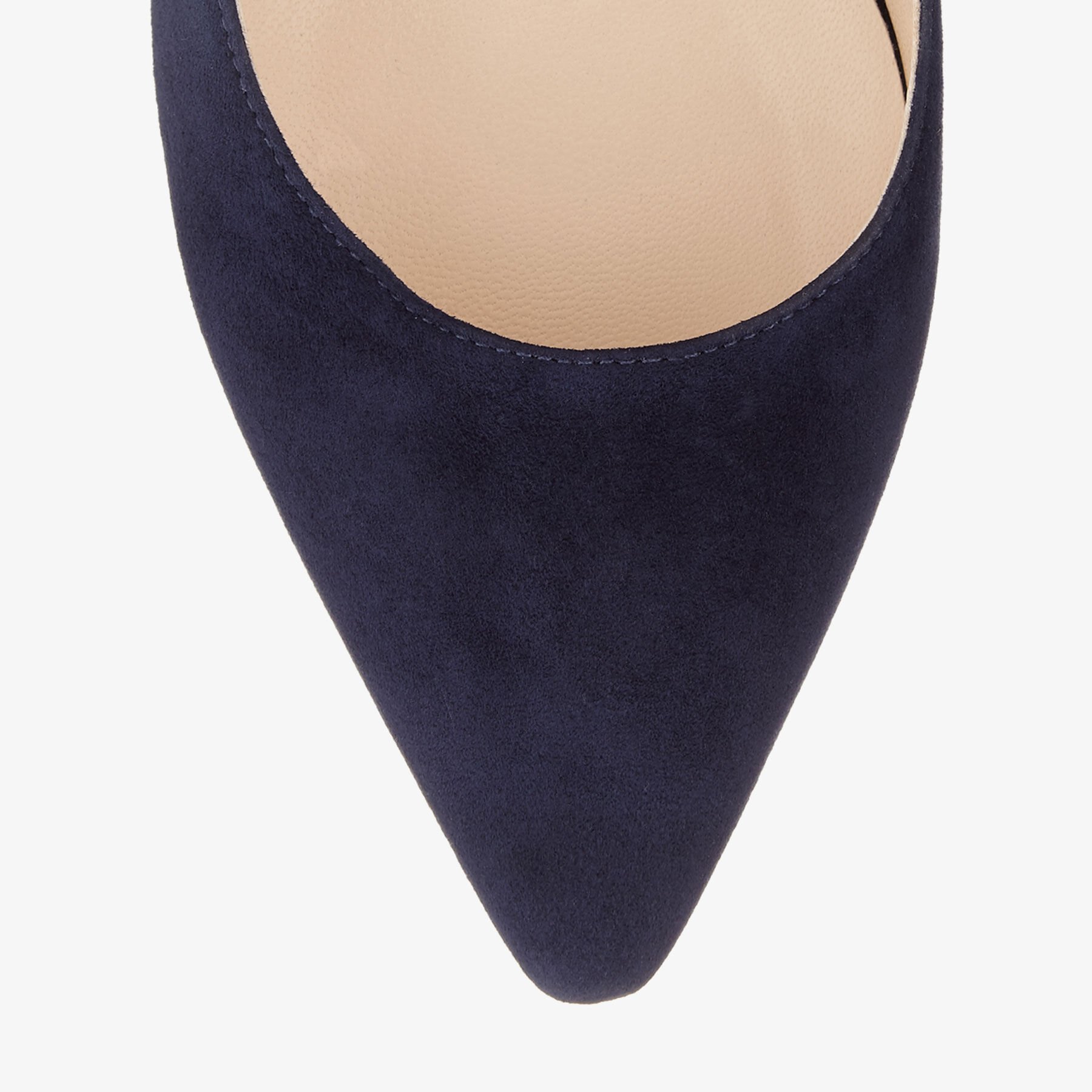 Navy Suede Pointy Toe Pumps Romy 85 Pre Fall 16 JIMMY CHOO CA