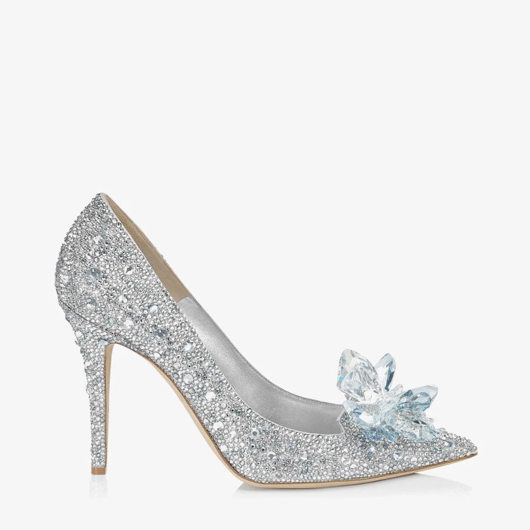 Crystal Covered Pointy Toe Pump AVRIL Pre Fall 17 Jimmy Choo