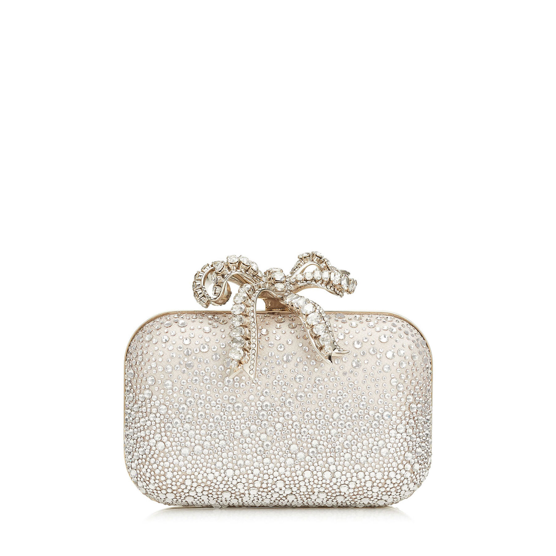 jimmy choo silver clutch bag