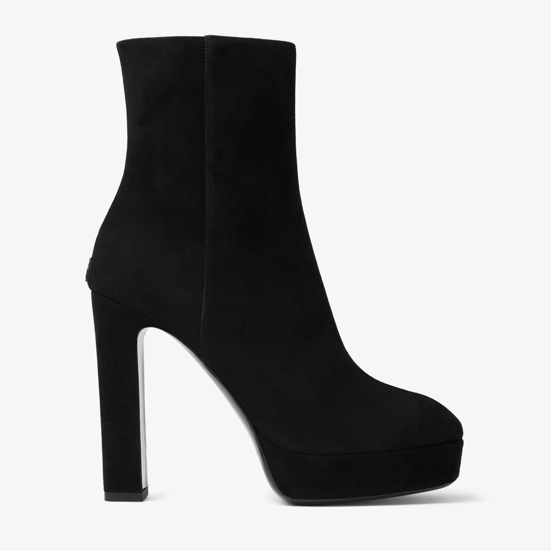 Marene Ankle Boot 120 | Black Suede Ankle Boots | JIMMY CHOO