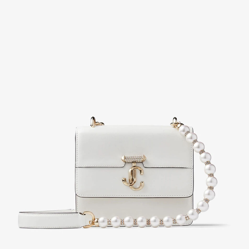 Jimmy choo white handbag cheap