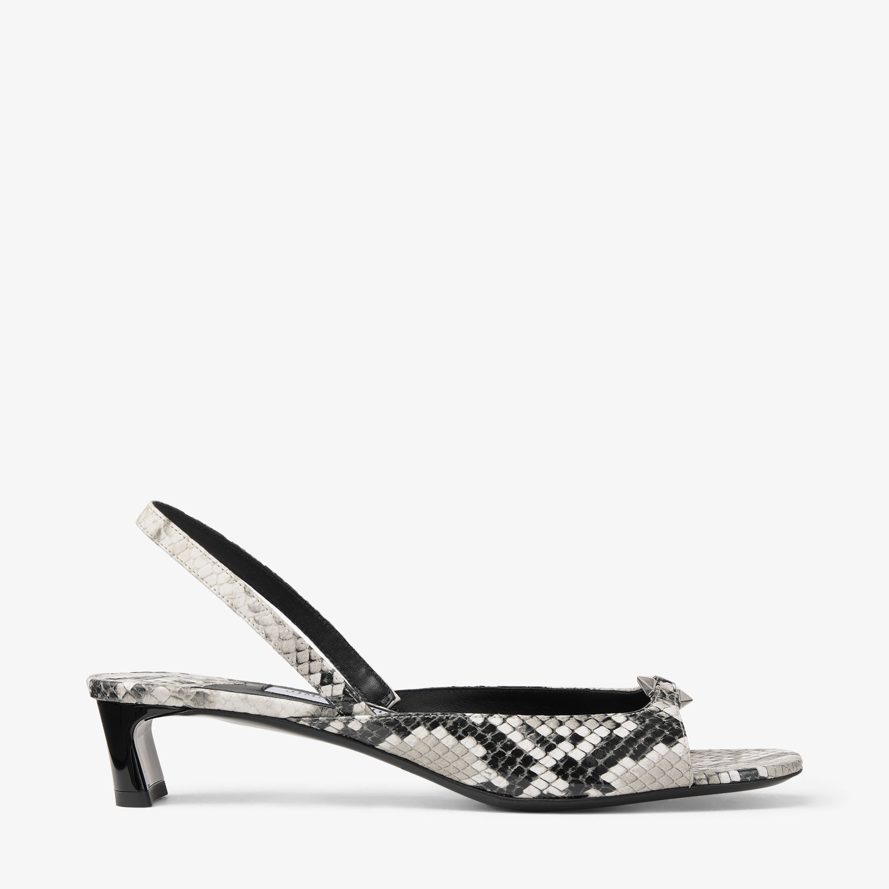 Lev 35|Roccia Snake Print Sandals| JIMMY CHOO