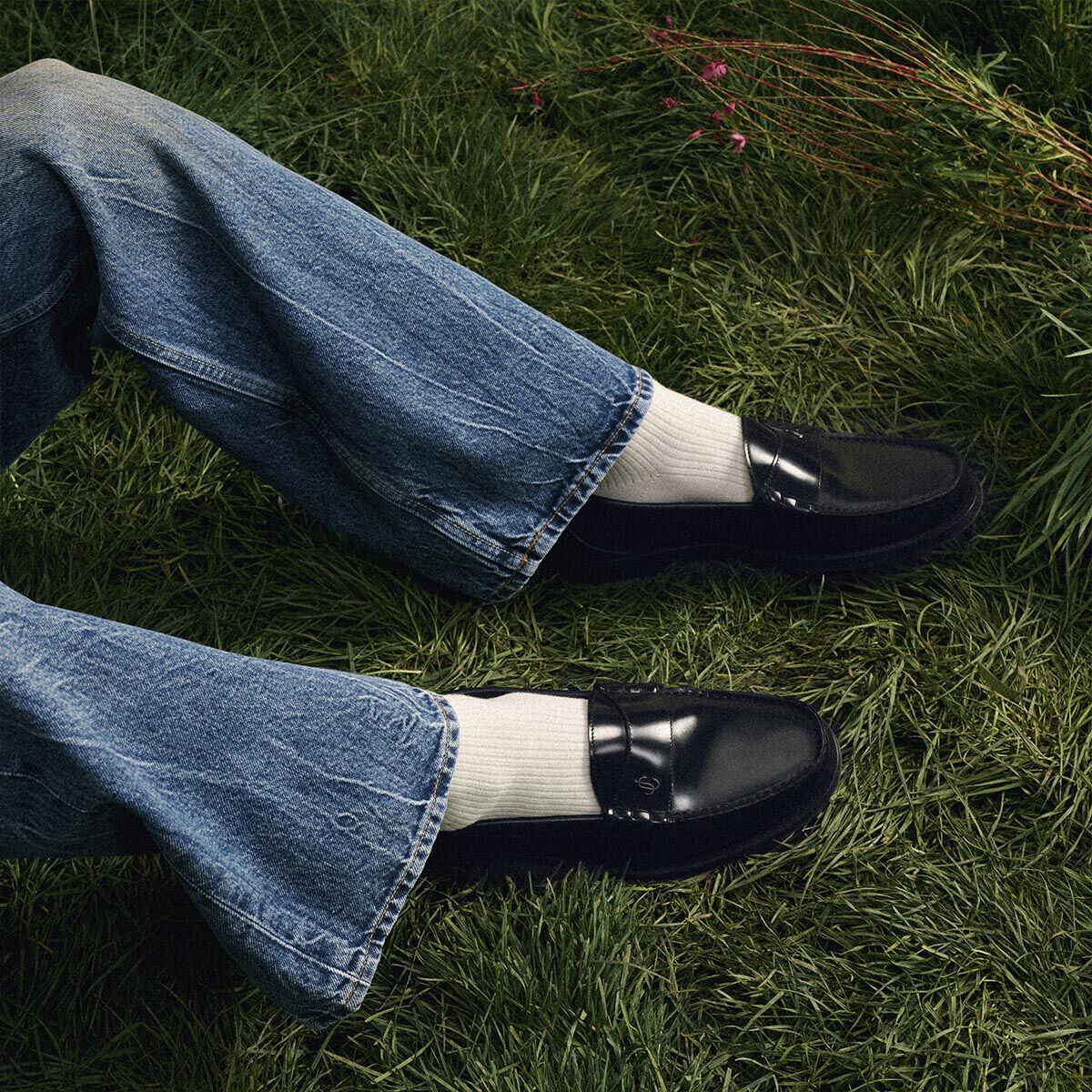 Ethan Loafer |Black Box Calf Leather Loafer | JIMMY CHOO