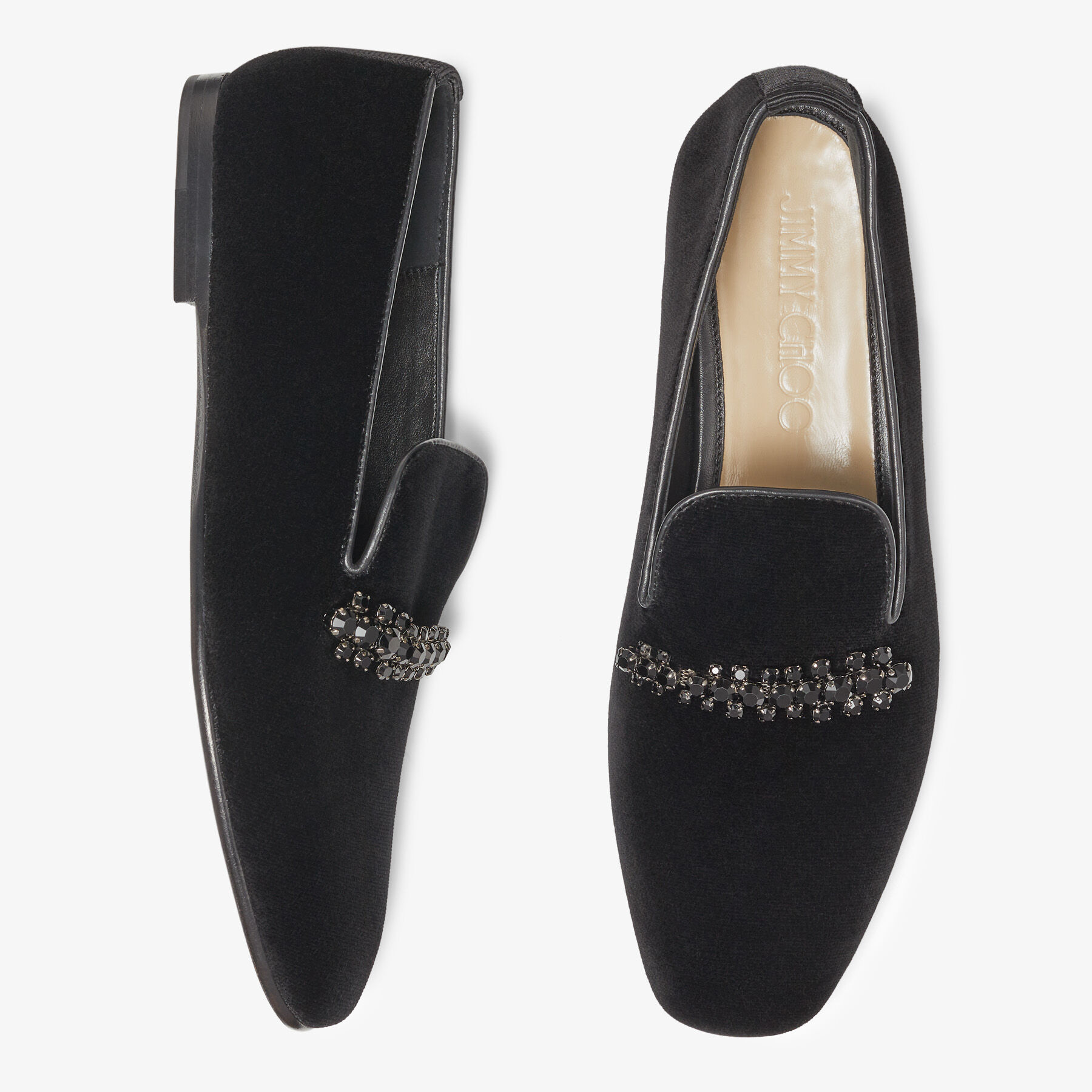 Jimmy choo discount velvet flats