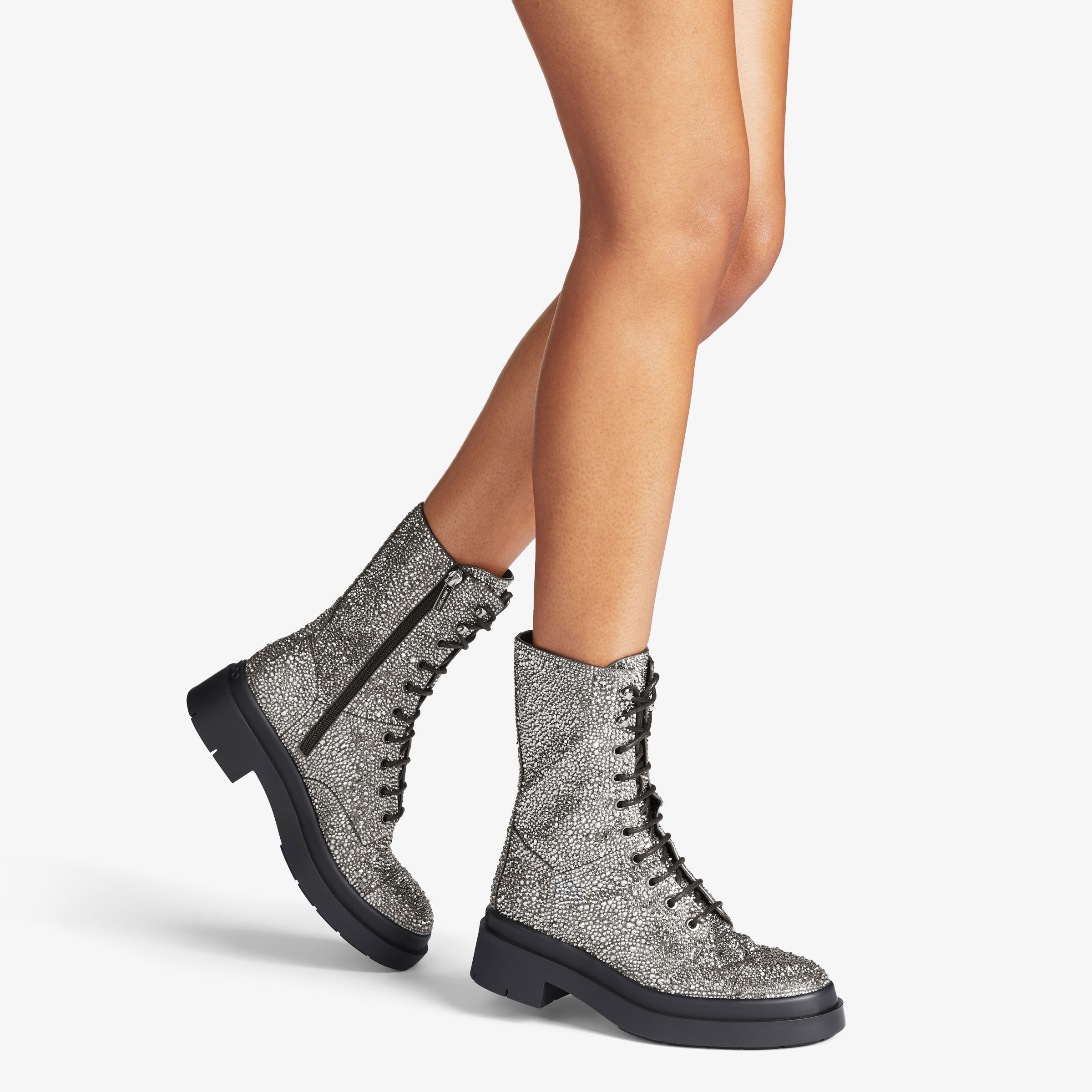 Jimmy choo henrietta glitter star booties on sale