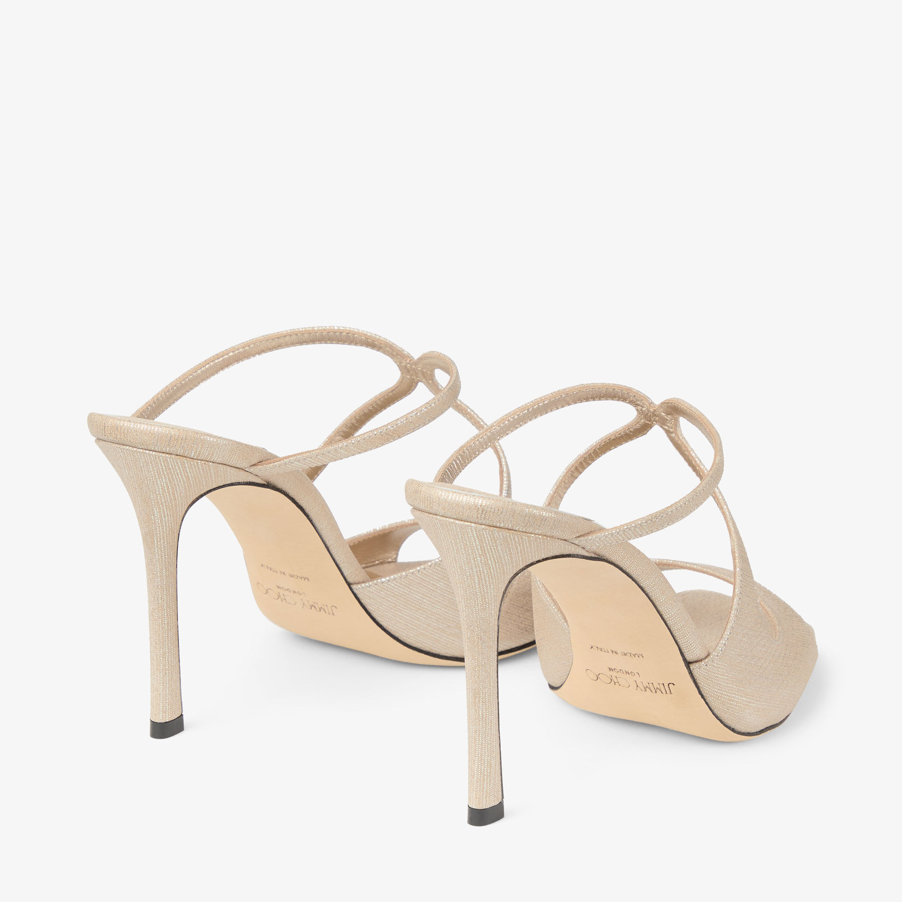 JIMMY CHOO カーキ パンプス 37.5 JIMMY CHOO(ジミーチュウ) ポインテッドトゥパンプス グリーン