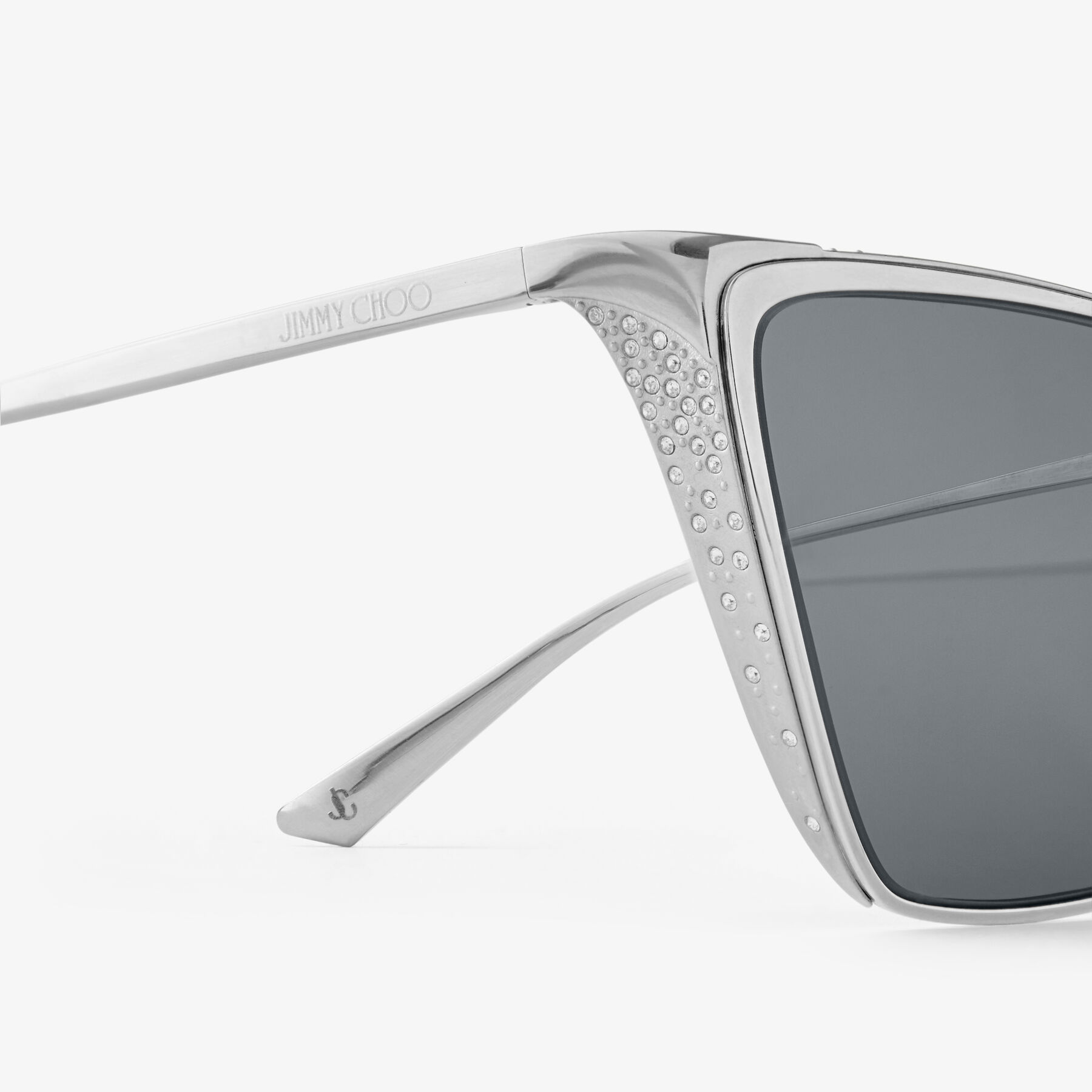 JIMMY CHOO キャットアイフレムサンクラス 4012SOLE 300687 Payton | Silver Cat Eye Sunglasses | JIMMY CHOO US