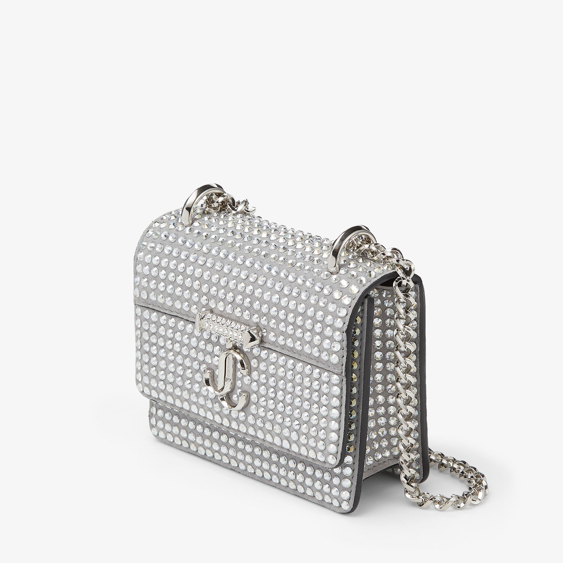 【在庫限り】 Bag Mini Suede Silver with collection 2022 |Autumn Crystals リール
