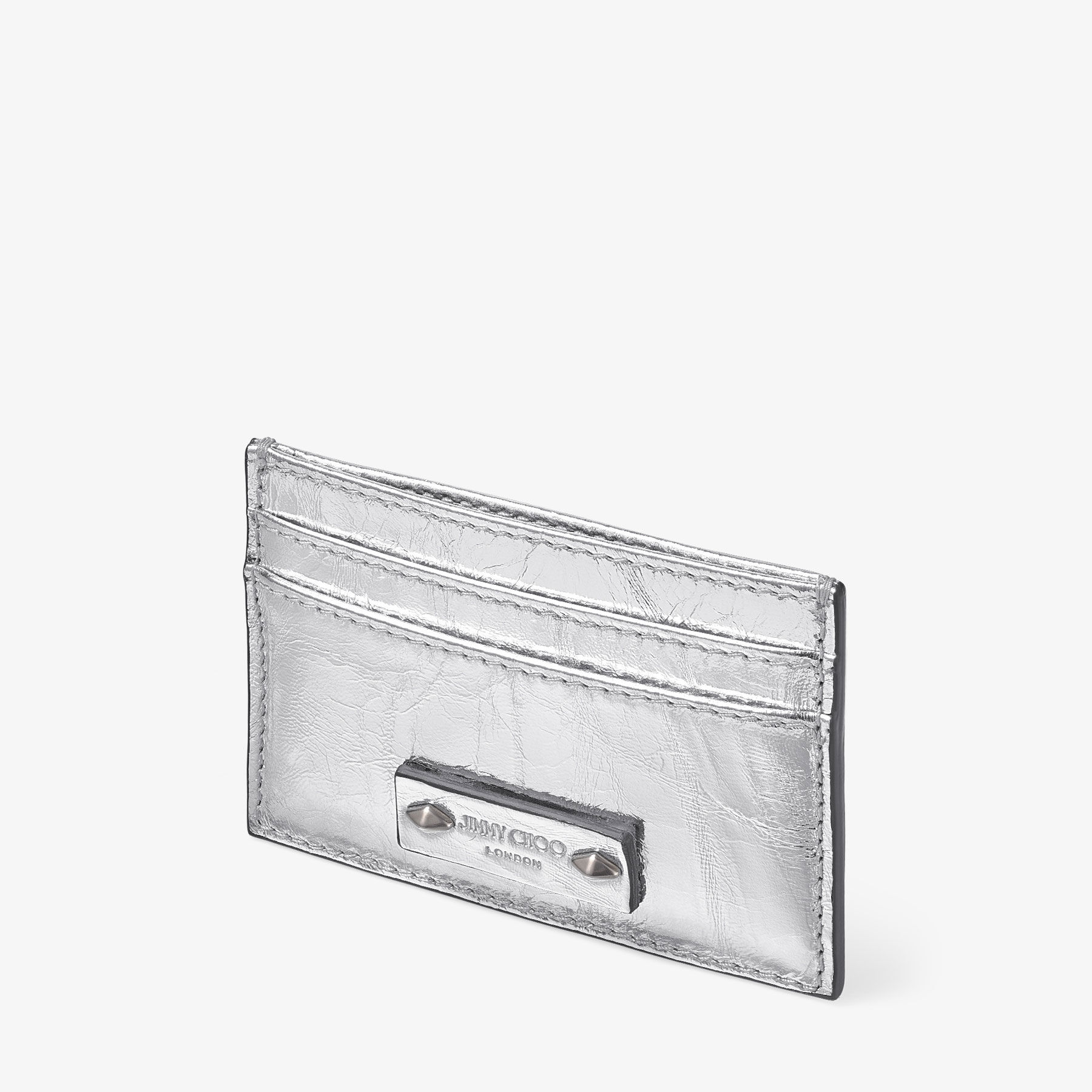半額セール JIMMY CHOO UMIKA QUILTED NAPPA CARD CASE UMIKA | Ballet Pink Quilted Nappa Leather Card Holder with