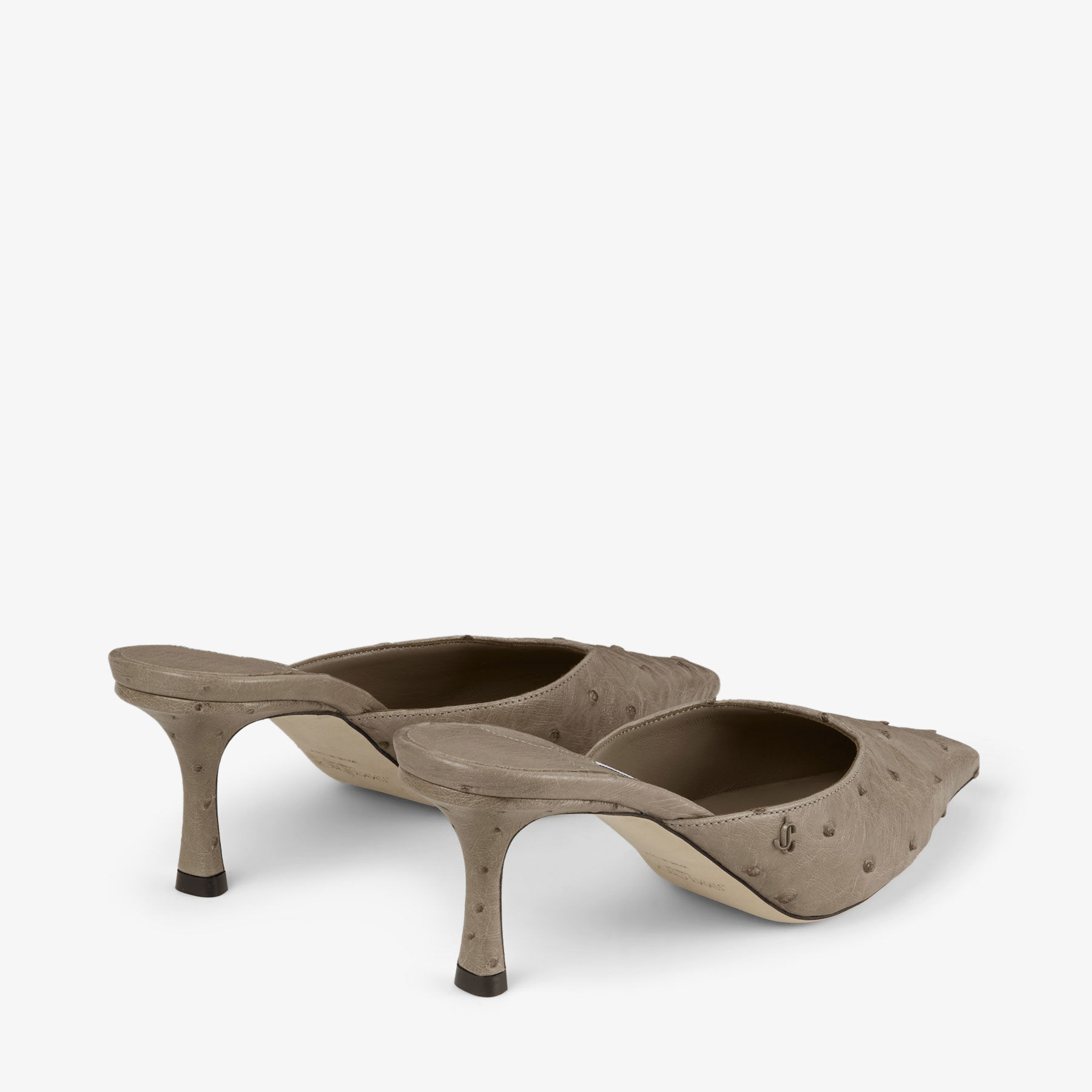 サンダル・ミュール Jimmy Choo Sand leather Vivi 65 mules (VIVI65CWN BAMBOO) Jimmy Choo Sand Leather Vivi 65 Mules In Bamboo | ModeSens