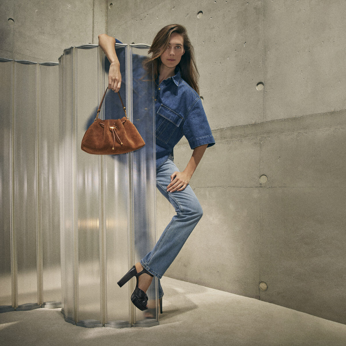 u*7様 新品未使用　JIMMY CHOO バックストラップパンプス 茶　37サ Cinch M | Tan Suede Bag | JIMMY CHOO