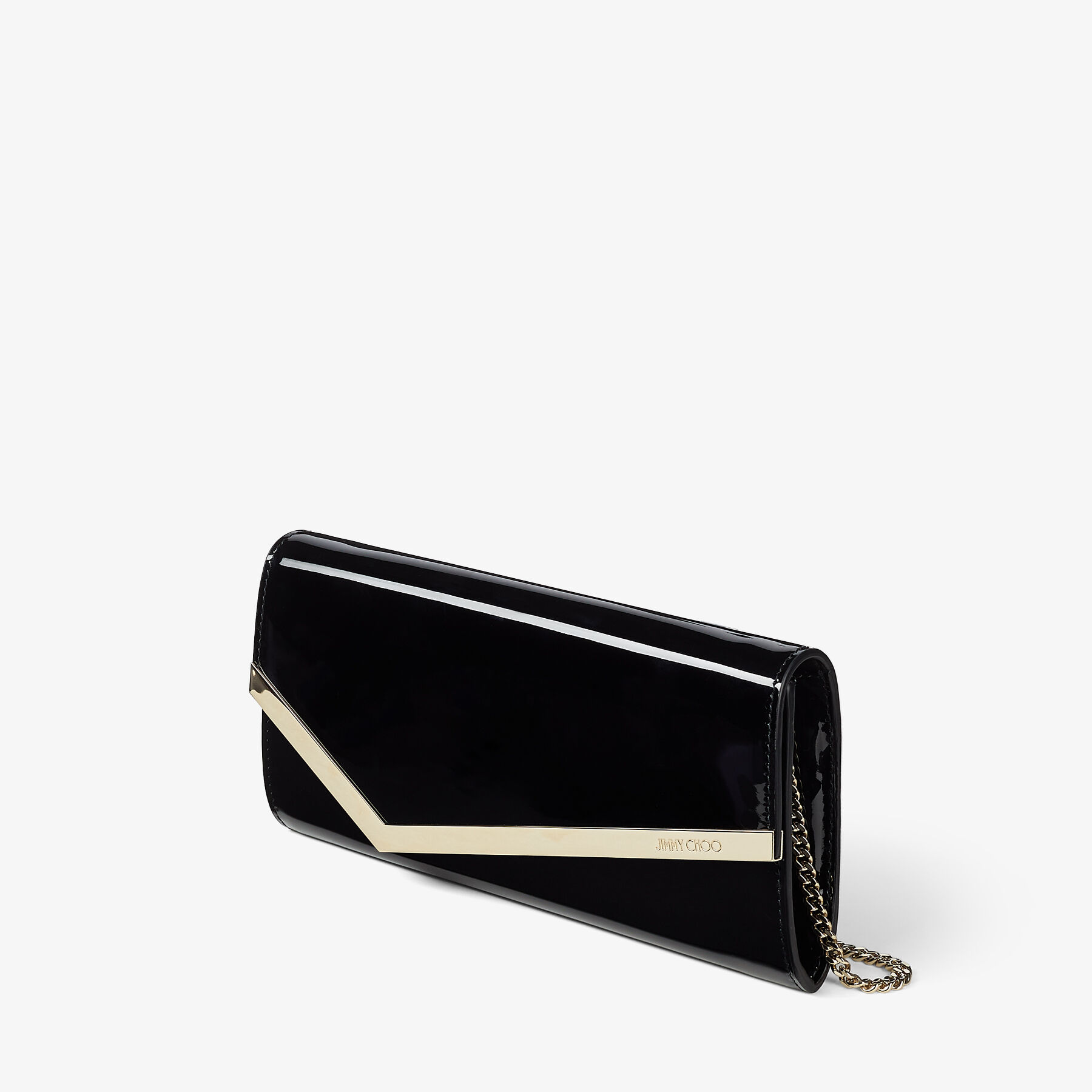 Patent leather clutch clearance bag