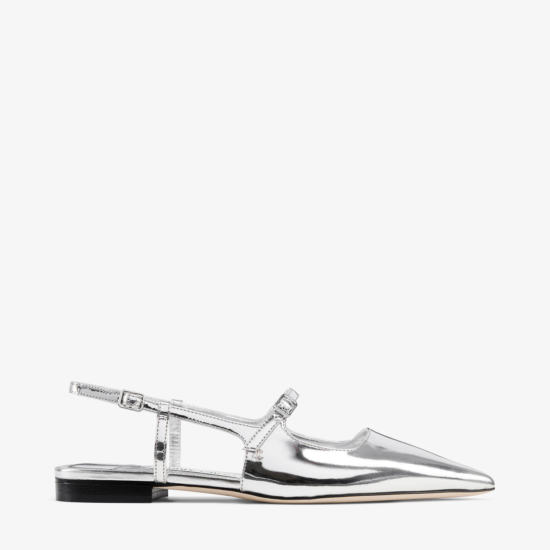 【関税&送料込】Jimmy Choo Black Patent Leather Didi Flat Sh Didi Flat | Black Patent Leather Flats | JIMMY CHOO