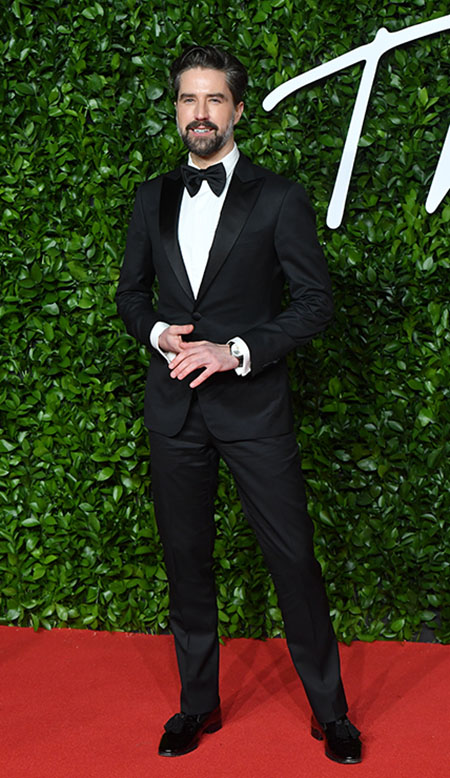 Jack Guinness wearing FOXLEY