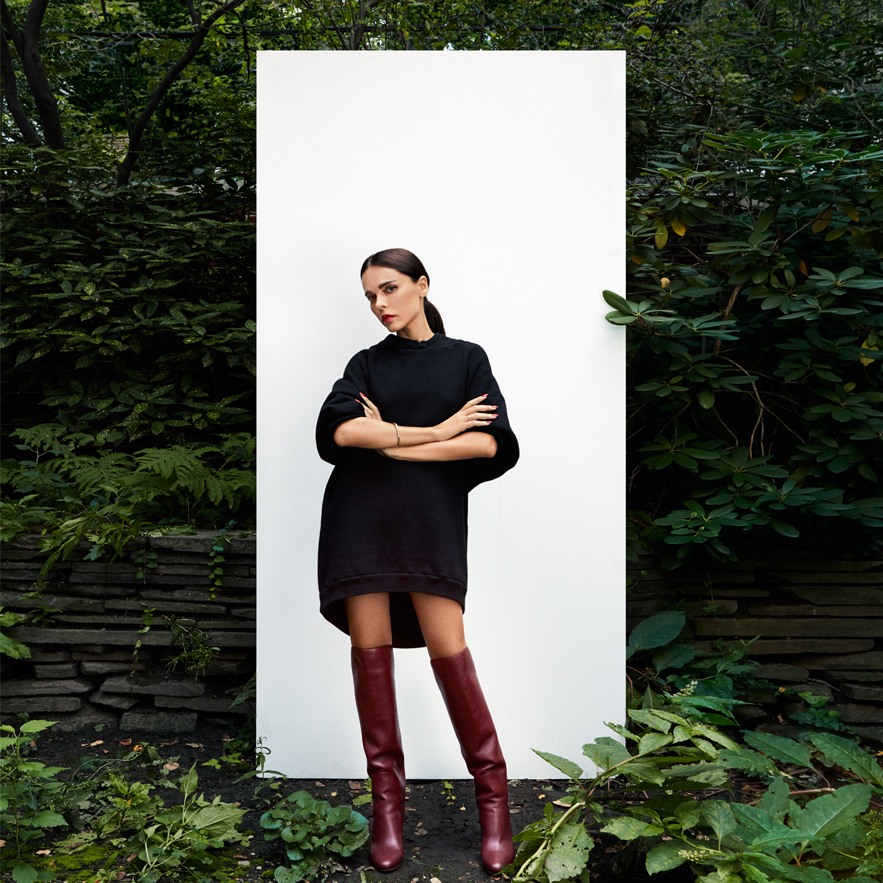 Evangelie Smyrniotaki wearing MINERVA