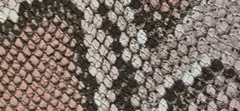 NUBUCK SNAKE PRINTED LEATHER/NAPPA