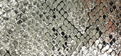 METALLIC FLECKED SUEDE