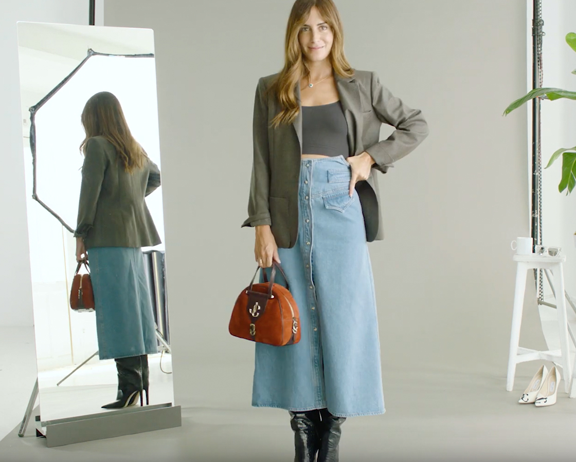 Gala Gonzalez styles Varenne Handbag Collection