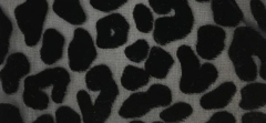 DEVORÉ LEOPARD FABRIC