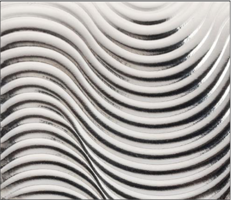 Wave Metallic Leather