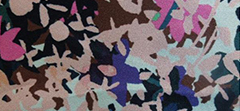 CAMOFLOWER PRINT SATIN