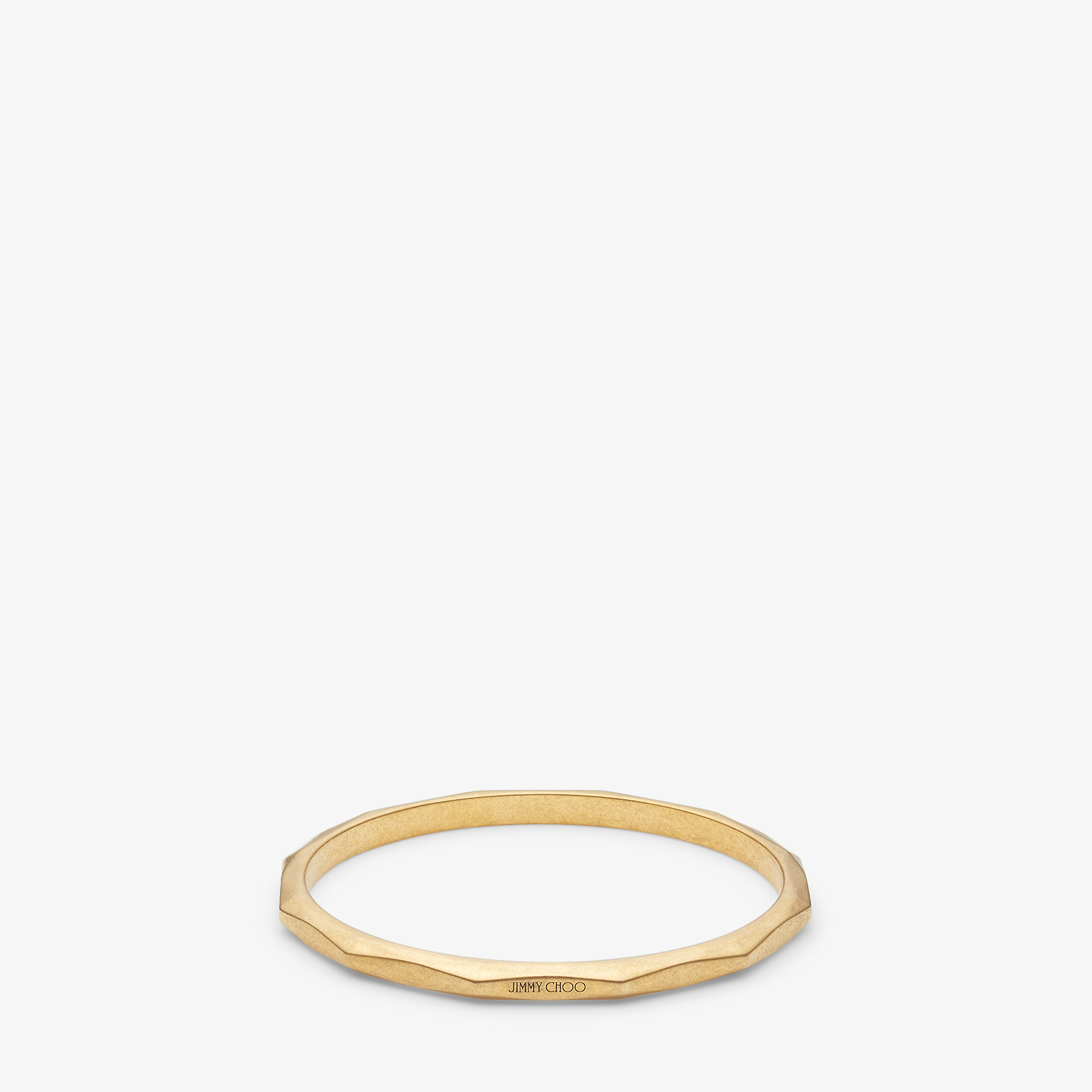 Jimmy Choo Diamond Chain Bangle S In Silver