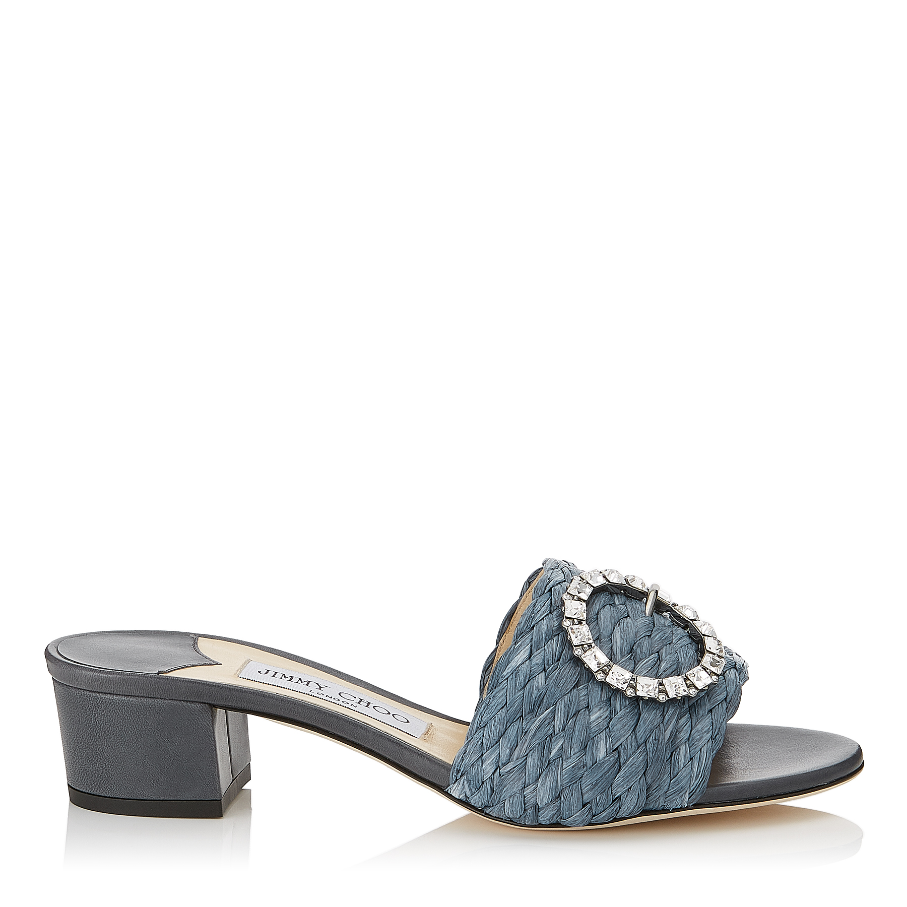 jimmy choo crystal mules