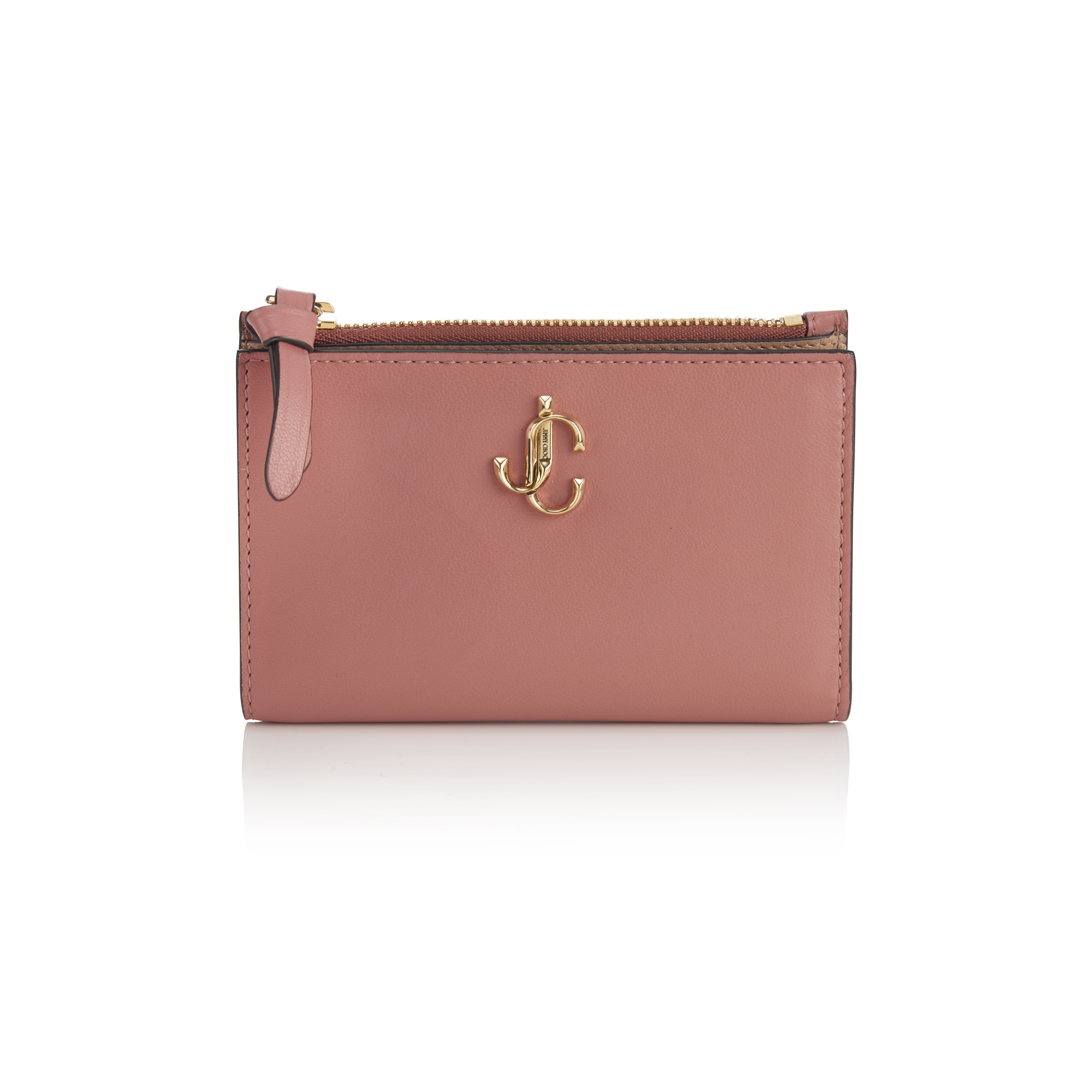 Jimmy Choo★JC LITZY 折りたたみ財布 BLUSH/BALLET PINK Jimmy Choo Jc Litzy In Blush/ballet Pink | ModeSens