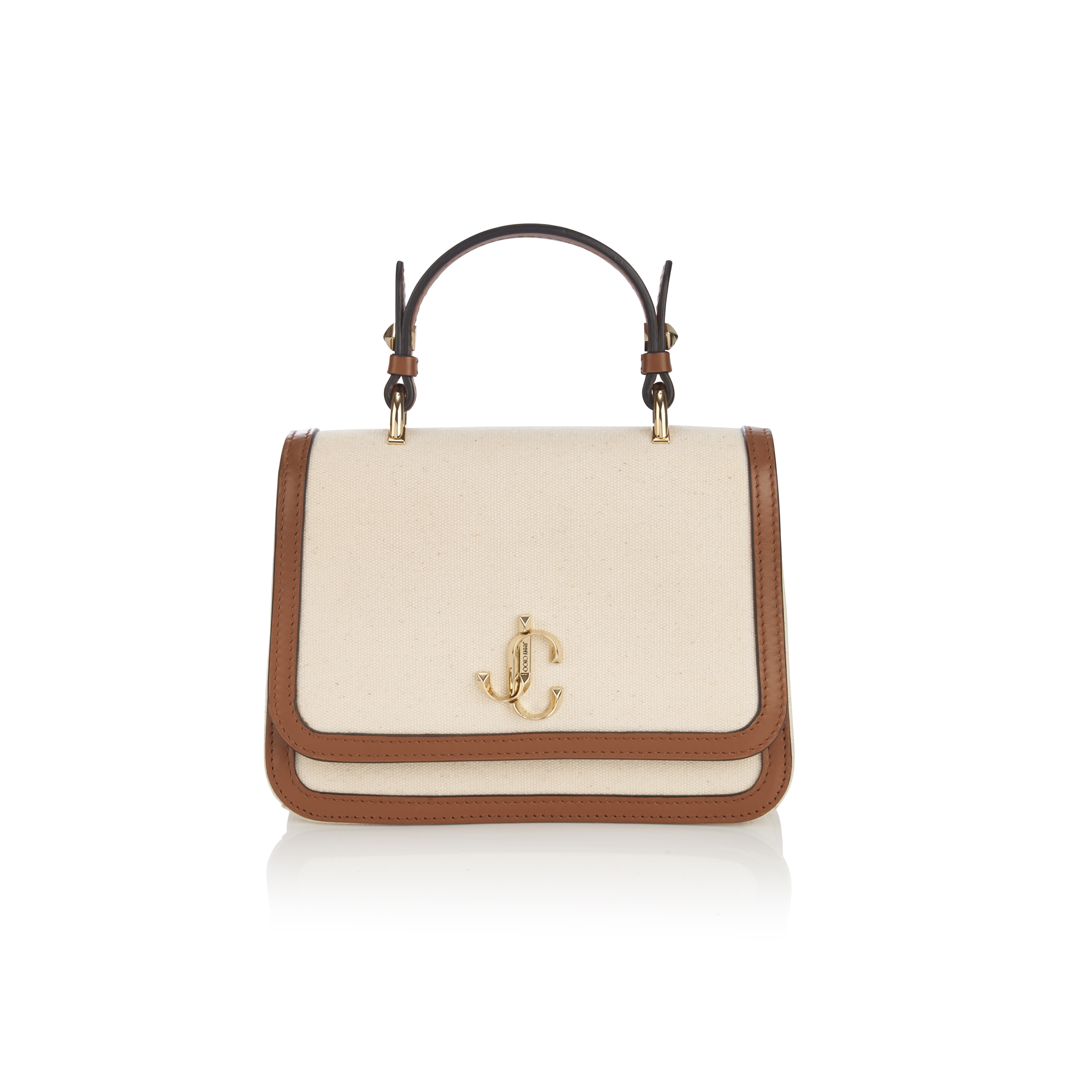 Jimmy Choo Jc Top Handle/s In Ecru/tan | ModeSens