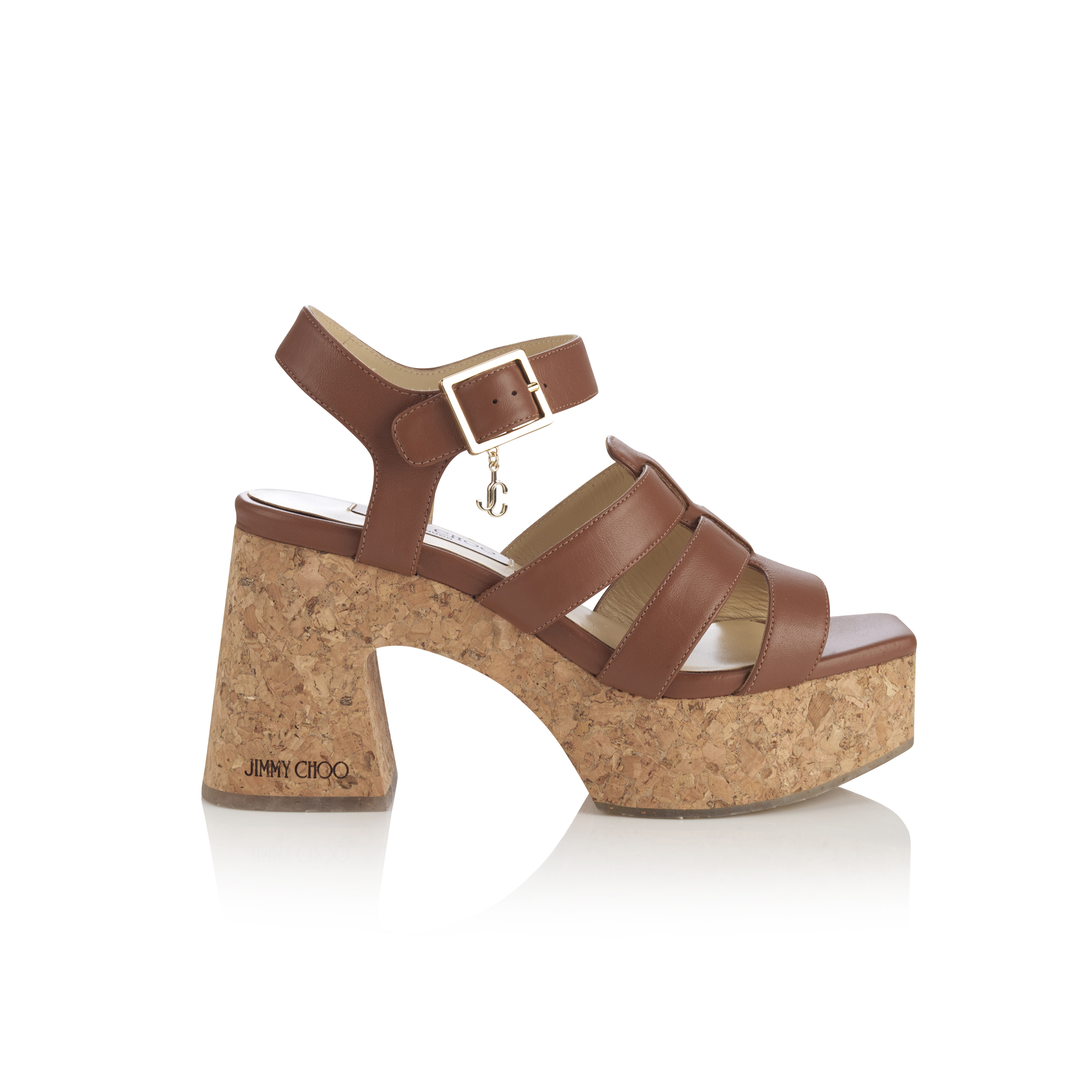 Jimmy Choo Leni Wedge 95 In Neutral | ModeSens