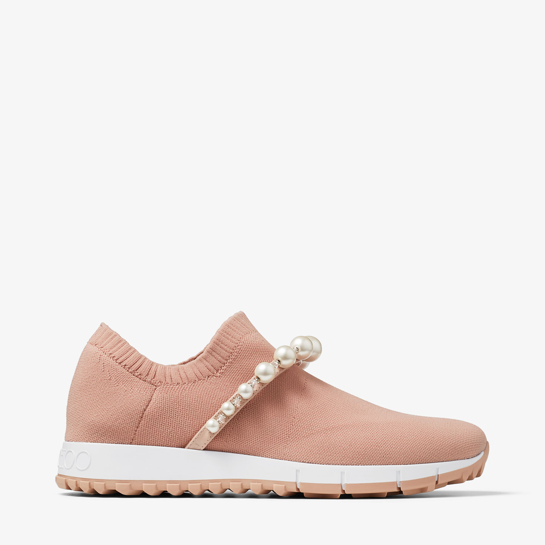 Jimmy Choo Venice In Ballet Pink/white